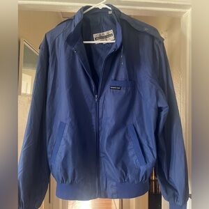 Members Only Blue Windbreaker Jacket